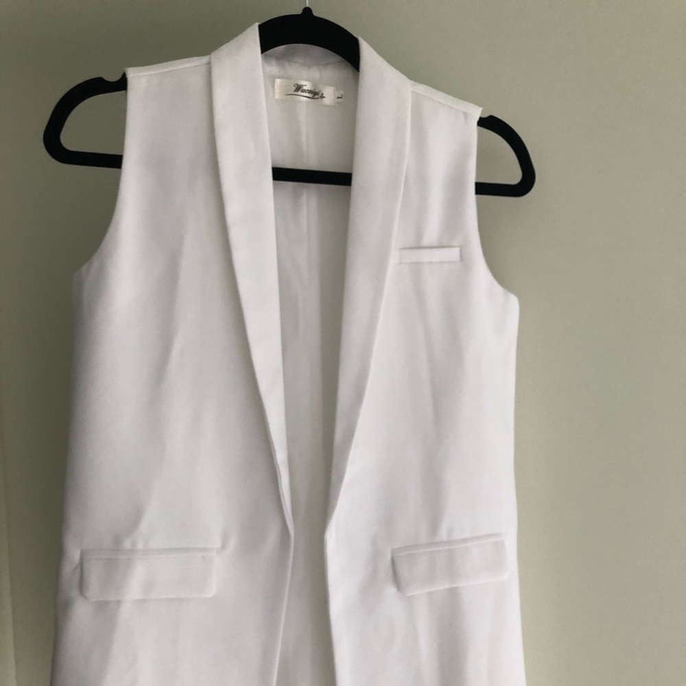 White Vest NWOT